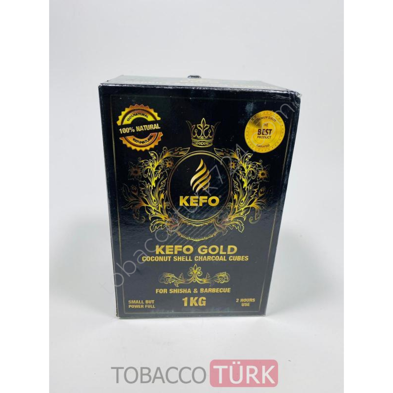 Kefo Marka Gold 1Kg Nargile Kömürü //Mangal Kömürü