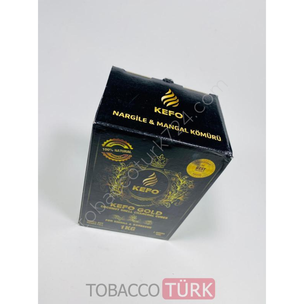 Kefo Marka Gold 1Kg Nargile Kömürü //Mangal Kömürü