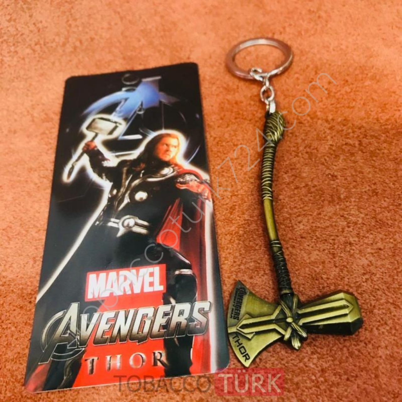 The Avengers Thor 3d Logo Metal Anahtarlık