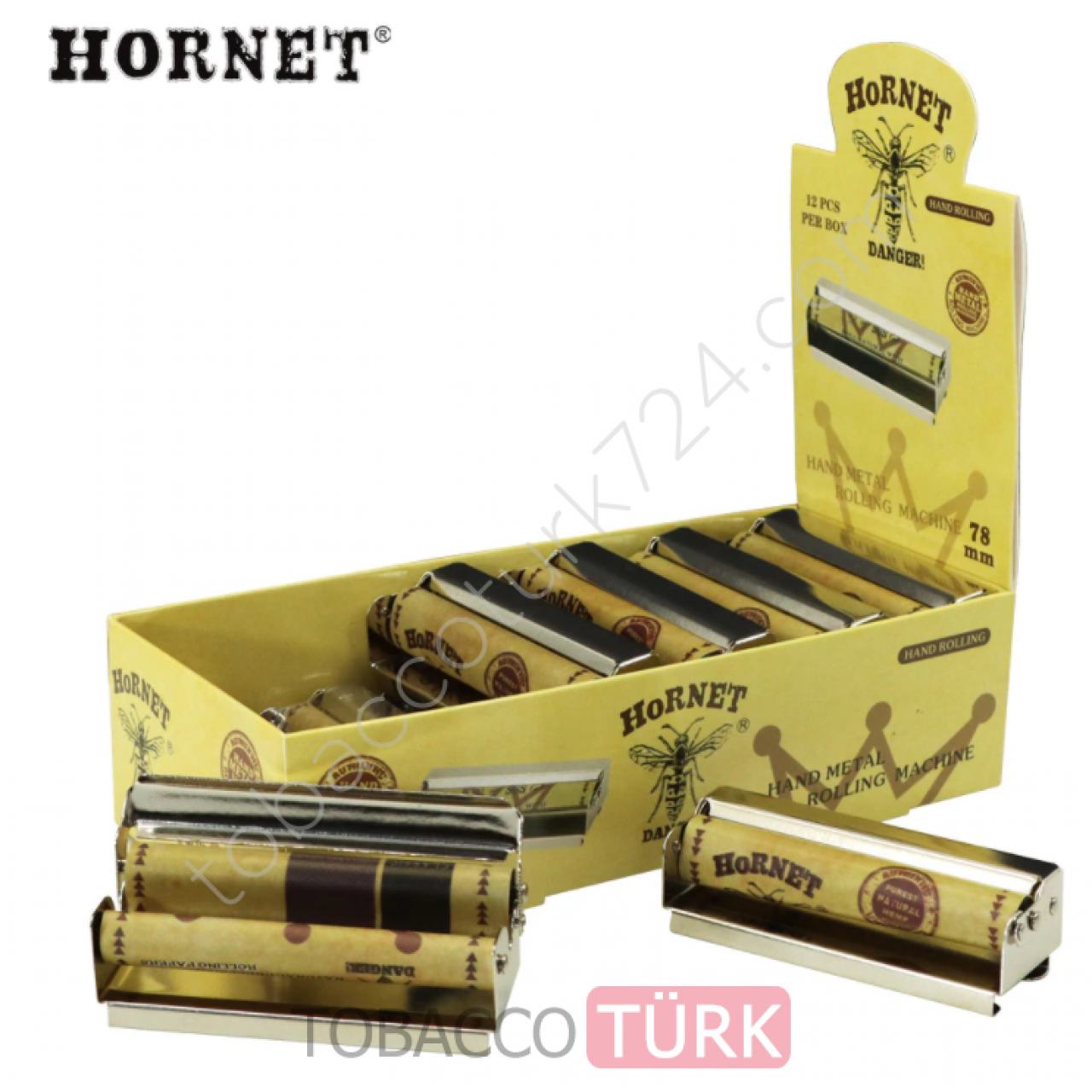 Hornet Marka Küçükboy Sigara Kağıdı Sarma Makinası --78mm