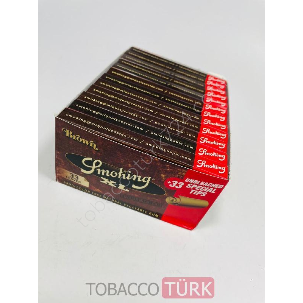 SmokingXL Brown KingSize Zıvanalı Sigara Kağıdı/33lü