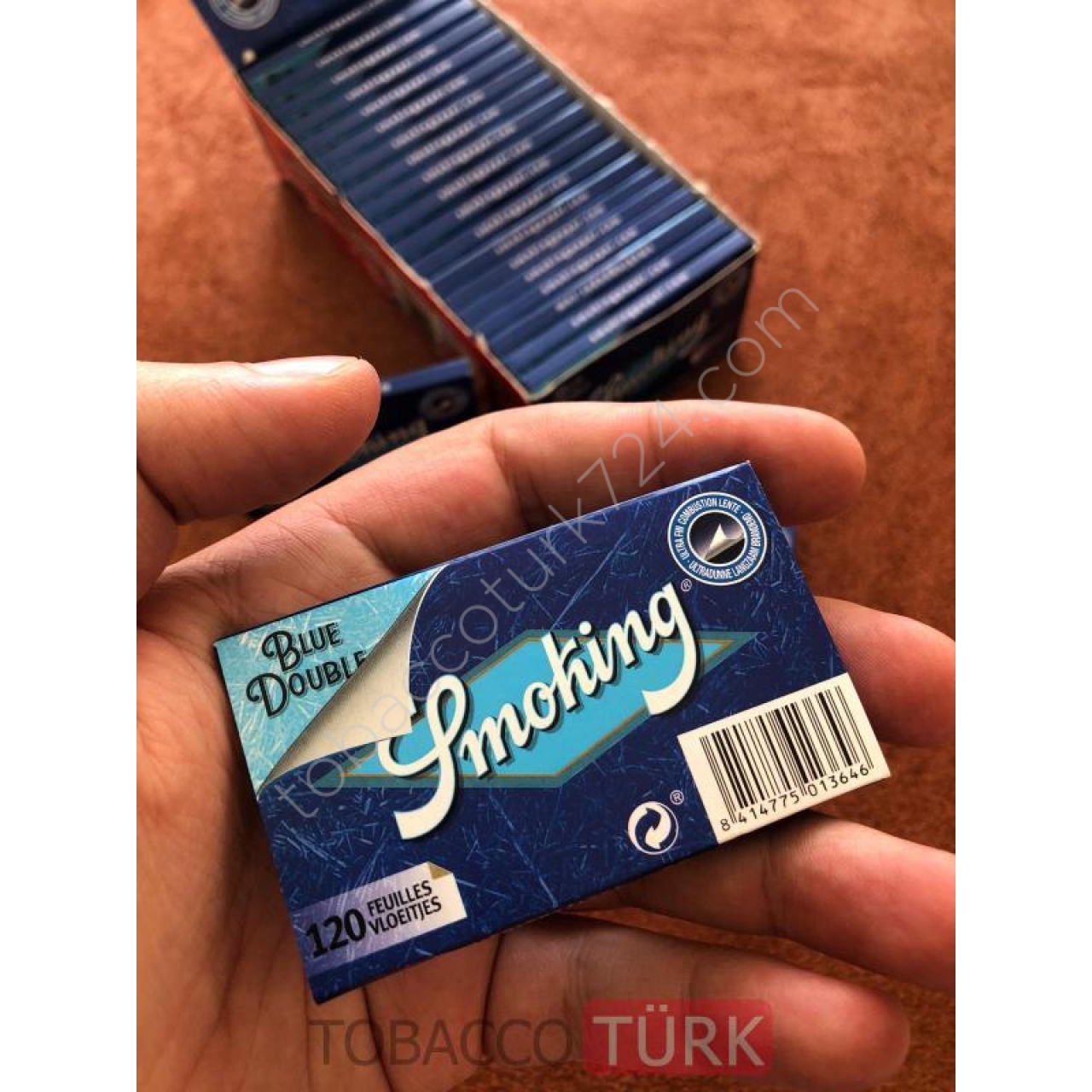 Smoking Marka Blue Çiftli Paket 120'li Küçükboy Kağıt