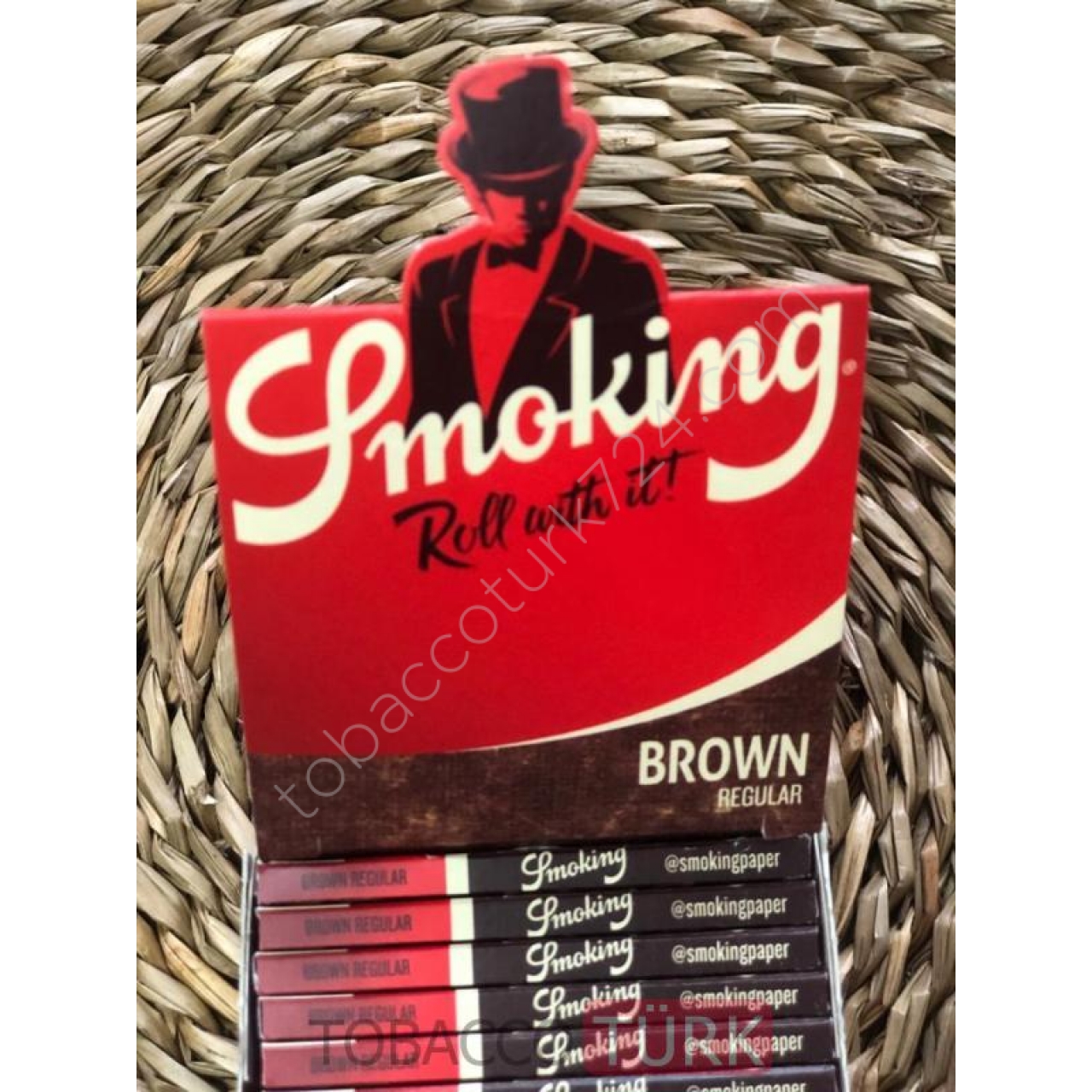 Smoking Organik Brown Regular Küçükboy Sigara Kağıdı-50li