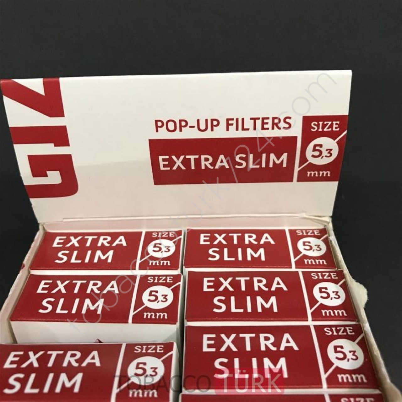 Gızeh Marka Extra Slim Sigara Filitresi 5,3mm