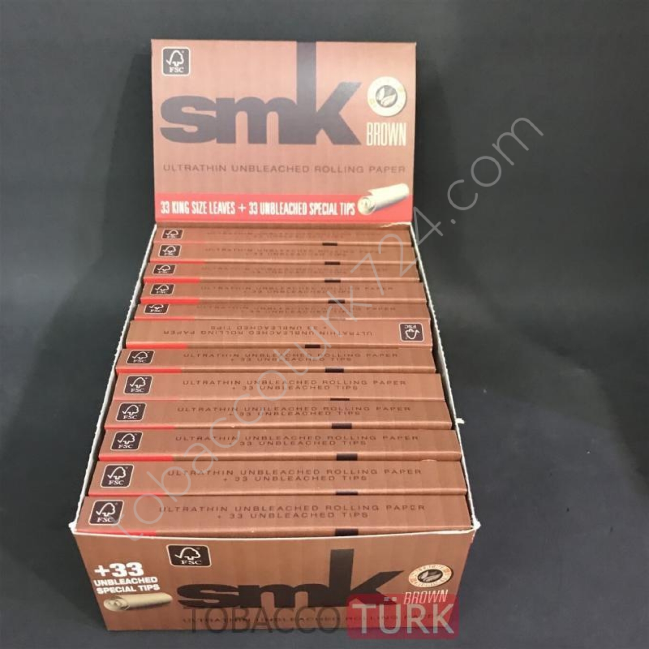 Smk Marka Zıvanalı Brown Ultrathin Kıngsıze Sigara Kağıdı