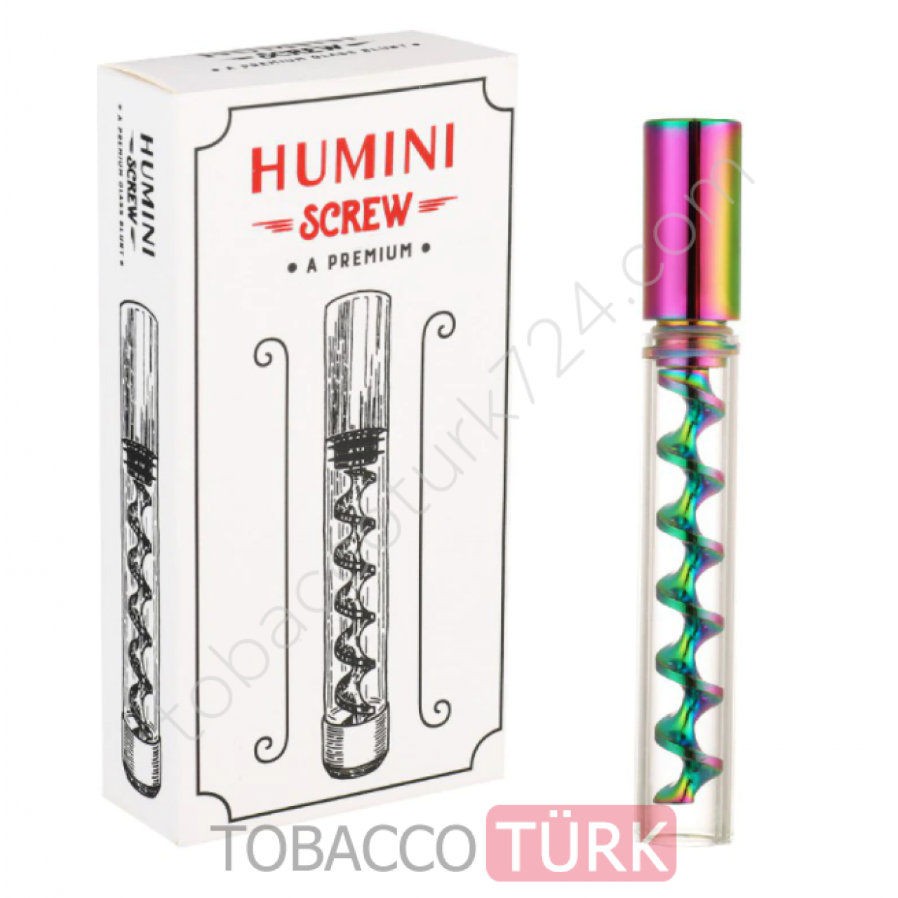Twister Pipe-Metal Mini Cam Pipo Kutusunda /Humini