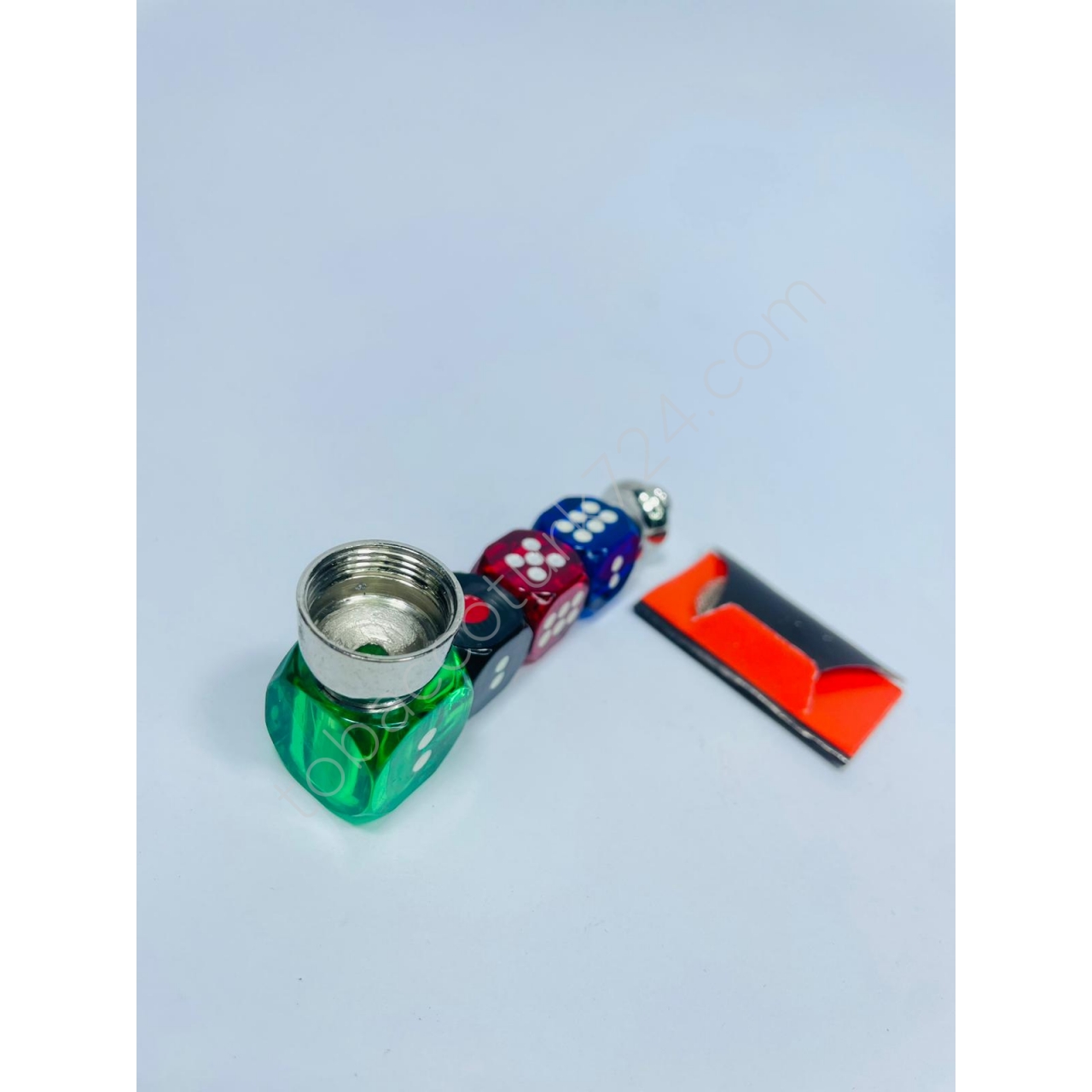 Metal Zarlı Mini 7Parça Set İçinde Pipo //10cm