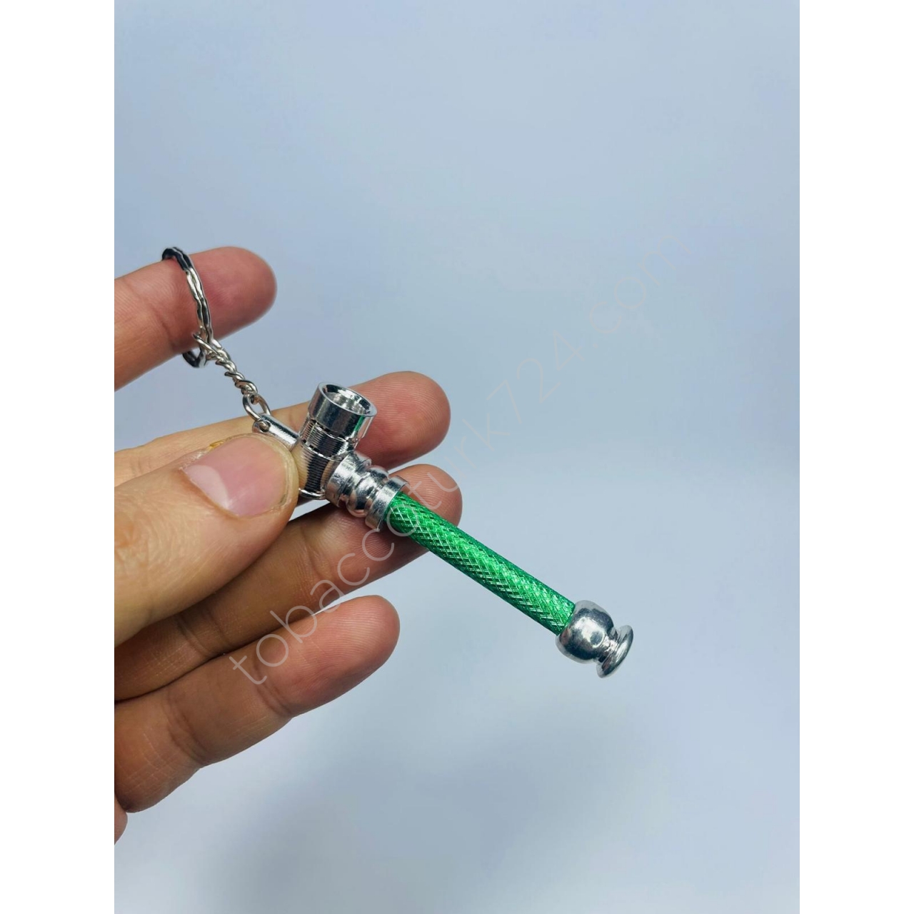 Metal Mini Anahtarlık Pipo //7cm