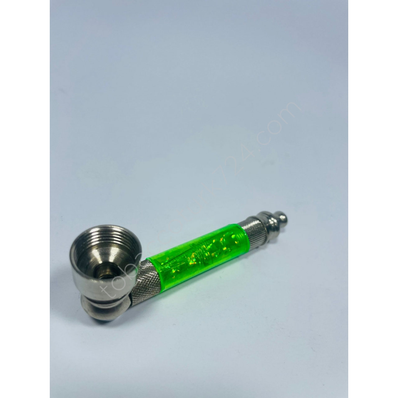 Full Metal Desenli Pipo Yeşil Renk //10cm-9parça