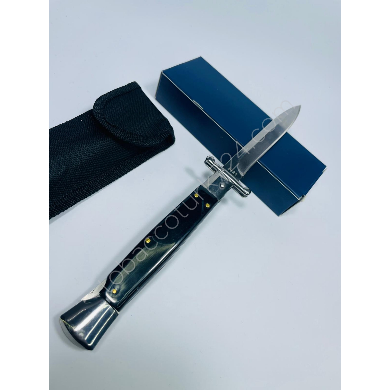 Akc Marka İtalyan SiyahKemik Kasa MetalRenk Bıçak //25cm-Yeniseri