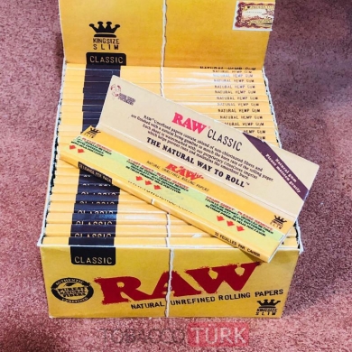 Raw Tütün Sarma Kağıdı Orjinal Ürün KingSize