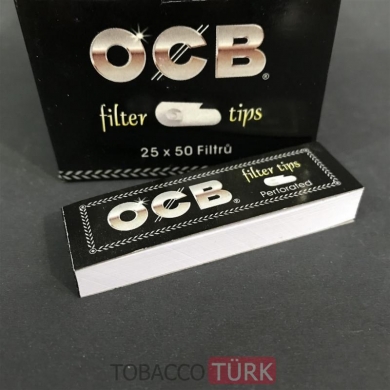 Ocb Marka Tek Filtre Siyah Kağıt Zıvana