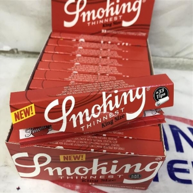SMOKING THINNEST KING SIZE SIGARA KAGIDI BUYUK BOY